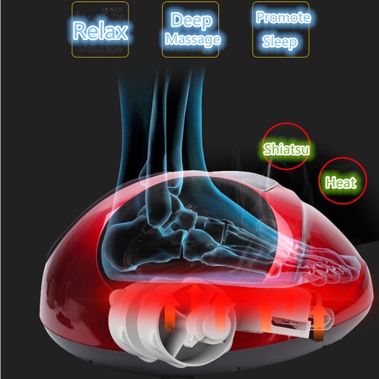 Máy massage chân giúp điều hòa lưu thông máu hiệu quả