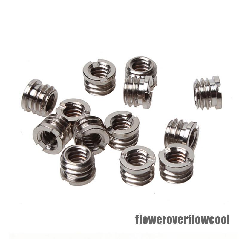 Set 5 Vít Chuyển Đổi 1 / 4 "Sang 3 / 8" Cho Chân Máy Ảnh Và Tripod X8K5 Mới