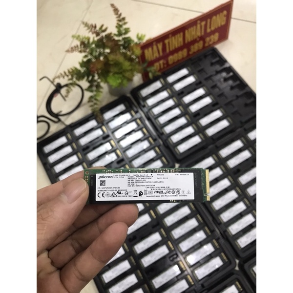 Ổ Cứng SSD M2.2280 Pcie Nvme 256Gb Micron 2200 Bảo Hành 3 Năm | BigBuy360 - bigbuy360.vn