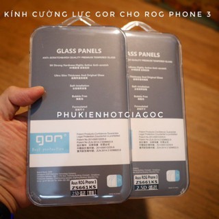 Bộ 2 kính cường lực GOR Asus Rog phone 3 ZS661KL (2 miếng full box)