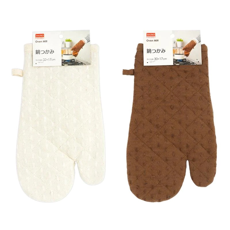 Daiso Găng Tay Nhấc Nồi 30X17Cm Mittten Abt.30X17Cm