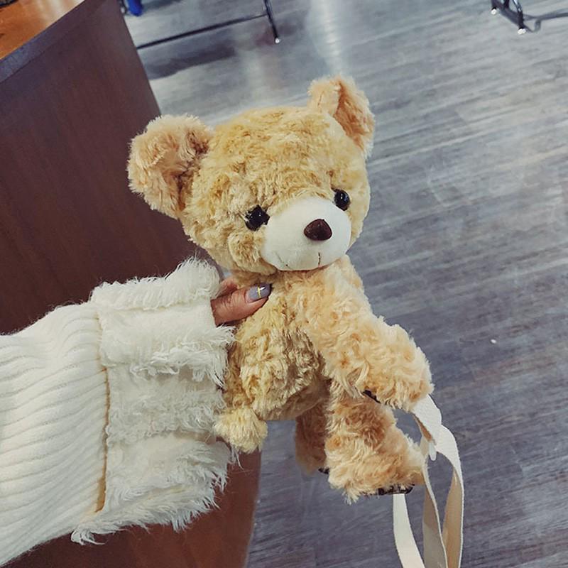 Túi đeo chéo hình gấu bông dễ thương cho bé gái