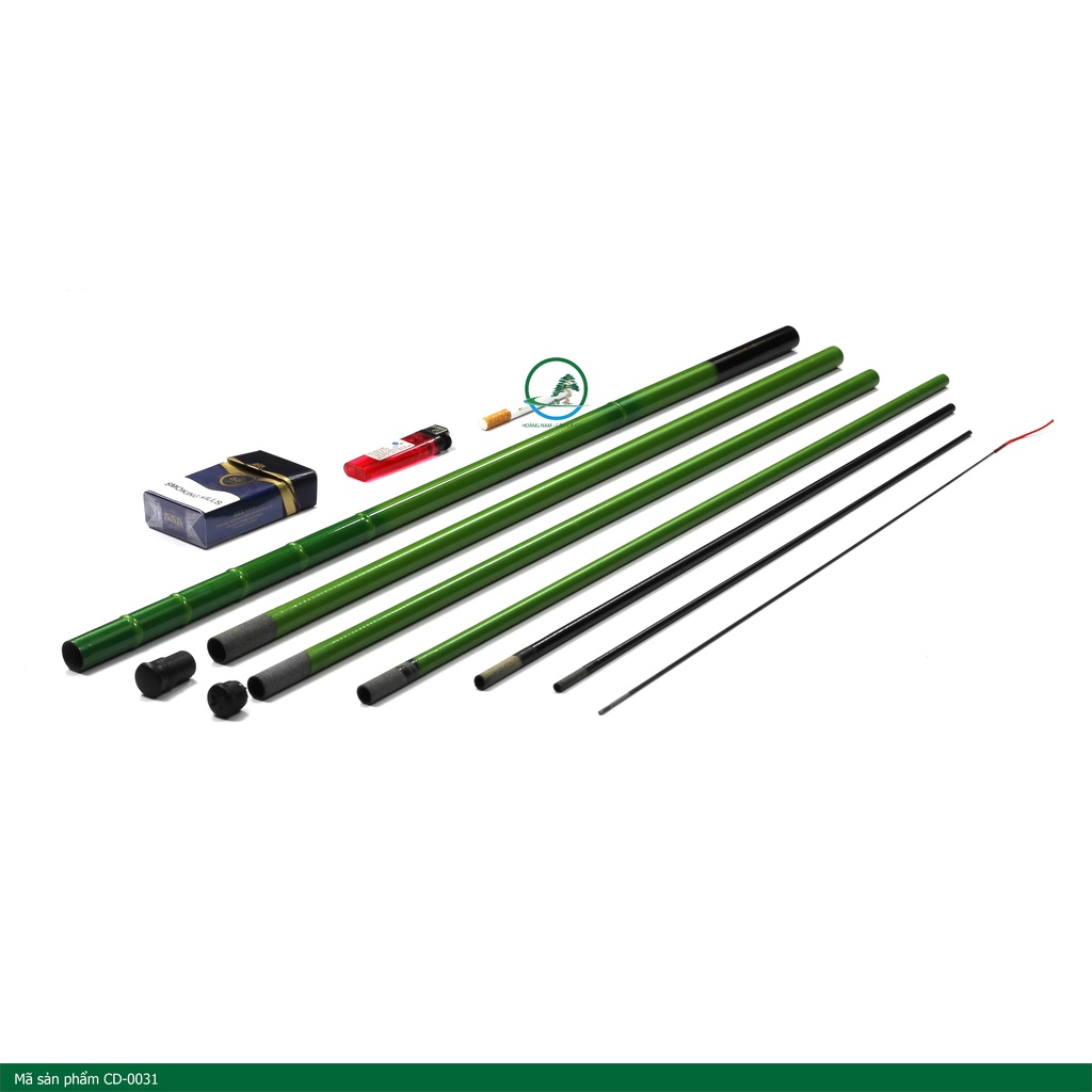 Cần câu Rô Diếc xanh lá trúc CD31