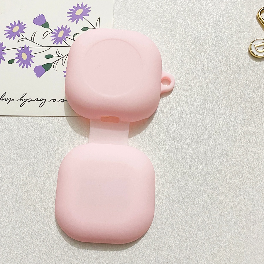 Vỏ Bọc Hộp Sạc Tai Nghe Baseus WM02 Kèm Móc Khóa Họa Tiết Hoạt Hình Dễ Thương Cho Baseus WM01