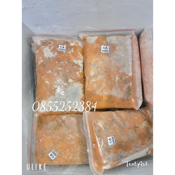 Cá Hồi Không Da Không Xương Cho Chó Mèo