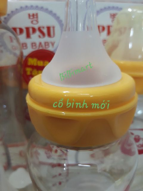 Bình sữa PPSU GB Baby - Hàn Quốc.( Bình không có núm tặng)