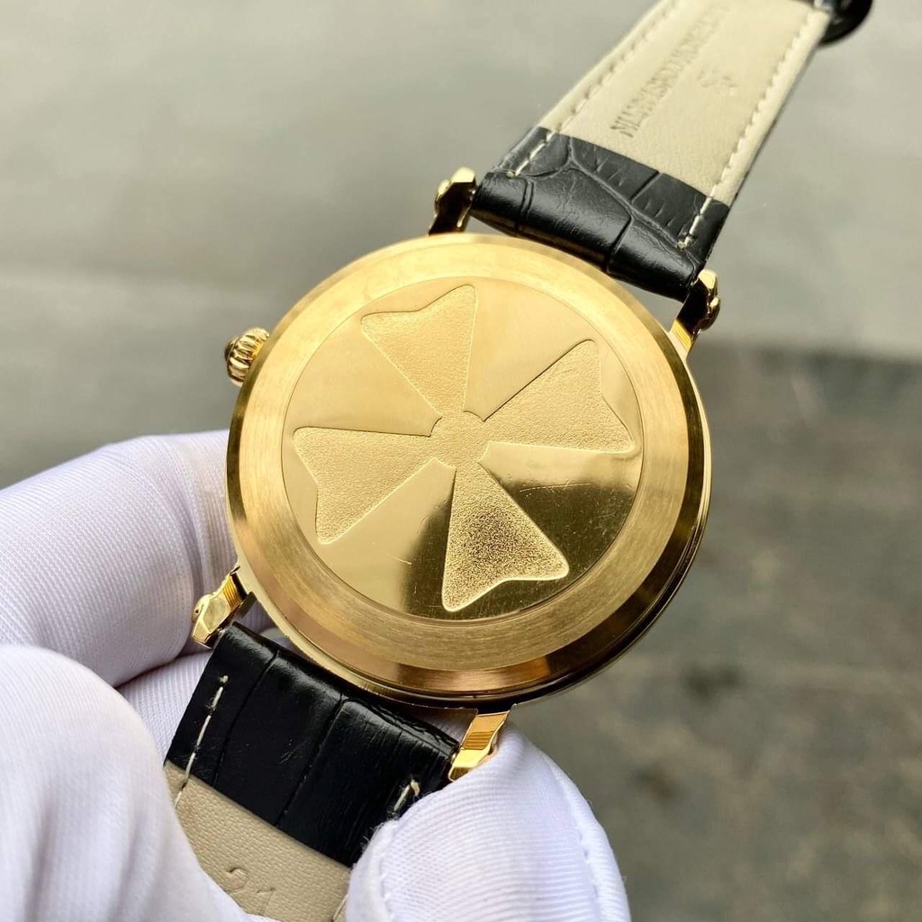 Đồng Hồ Pin NAM Vacheron P055 Chống Xước, Chống Nước - TẶNG 1 Vòng Tỳ Hưu + 2 pin AG4