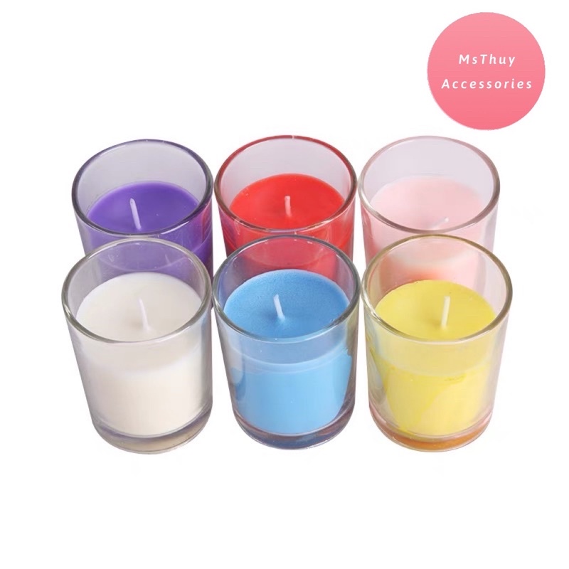 (New) Nến thơm phòng SCANTED CANDLES hương thơm từ sáp đậu tự nhiên , an toàn khi sử dụng