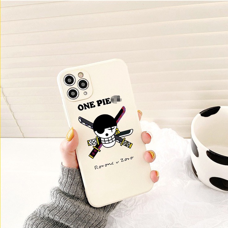 Ốp lưng iphone cạnh vuông One pice dành cho iphone 6 đến 14promax - E212