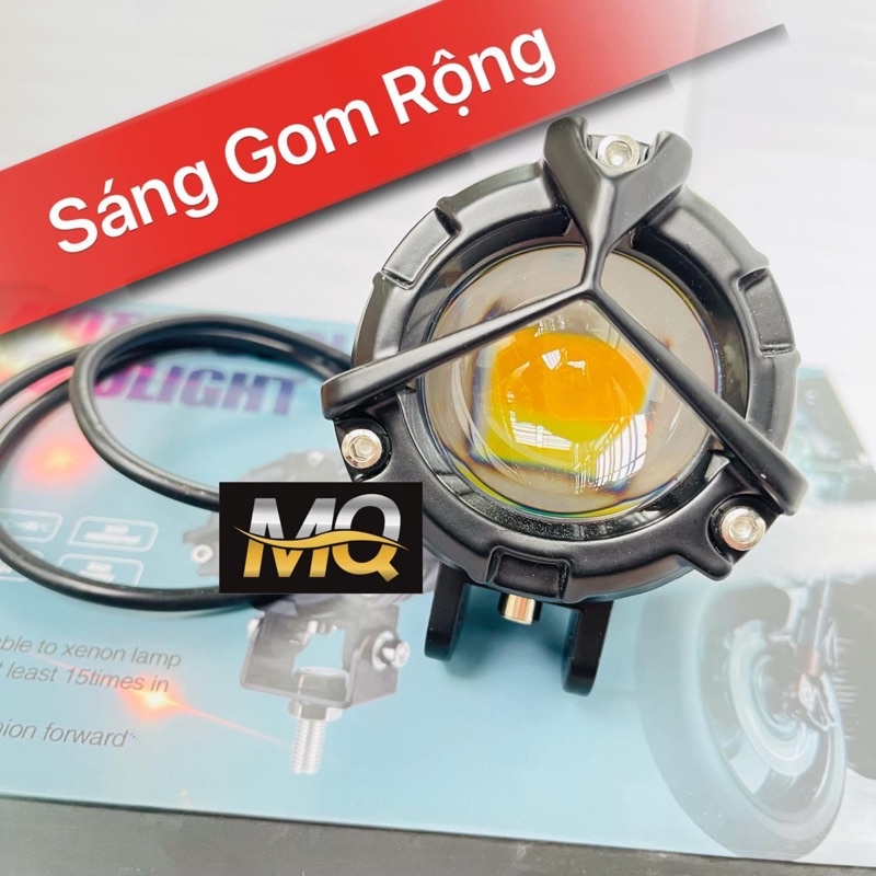🚀 ĐÈN TRỢ SÁNG BI CẦU S20 COST VÀNG PHA TRẮNG 🚀 TRỢ THỦ ĐẮC LỰC CHO PHƯỢT THỦ 🚘