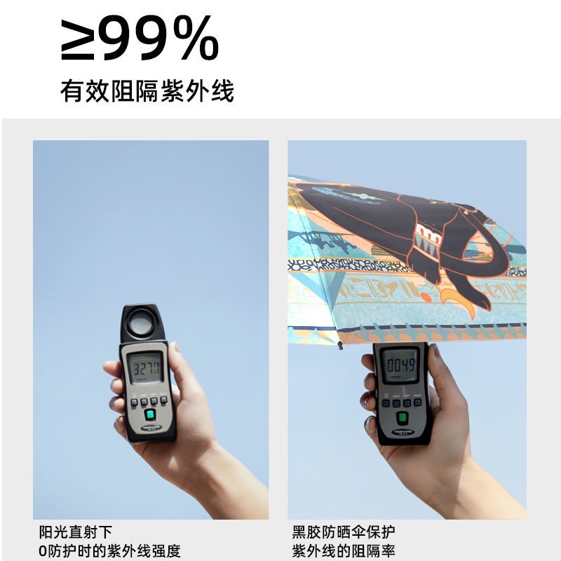 Dù Gấp Chống Tia Cực Tím Chống Tia Cực Tím Phong Cách Cổ Điển Tiện Dụng Cho Nữ