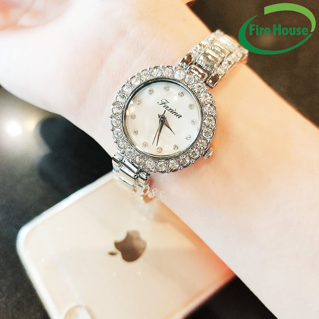 ĐỒNG HỒ NỮ 💖𝐅𝐑𝐄𝐄 𝐒𝐇𝐈𝐏💖 CHÍNH HIỆU TAXINA THANH LỊCH 5015