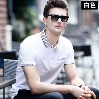 Áo cổ bẻ may phối caro SN092 ACM061