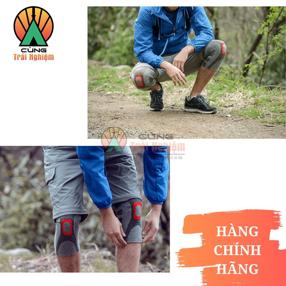 Băng Đầu Gối cho Thể Thao, Chạy bộ, tập Gym Đàn Hồi, Co Giãn 4 Chiều NatureHike NH16H003-H