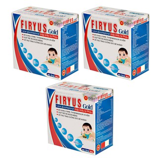 (CHÍNH HÃNG)  COMBO 3 HỘP FIRYUS GOLD - GIÚP BÉ ĂN NGON VÀ TĂNG SỨC ĐỀ KHÁNG BÉ