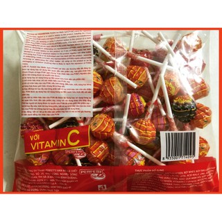 Kẹo mút Chupa Chups hương trái cây gói 500g .