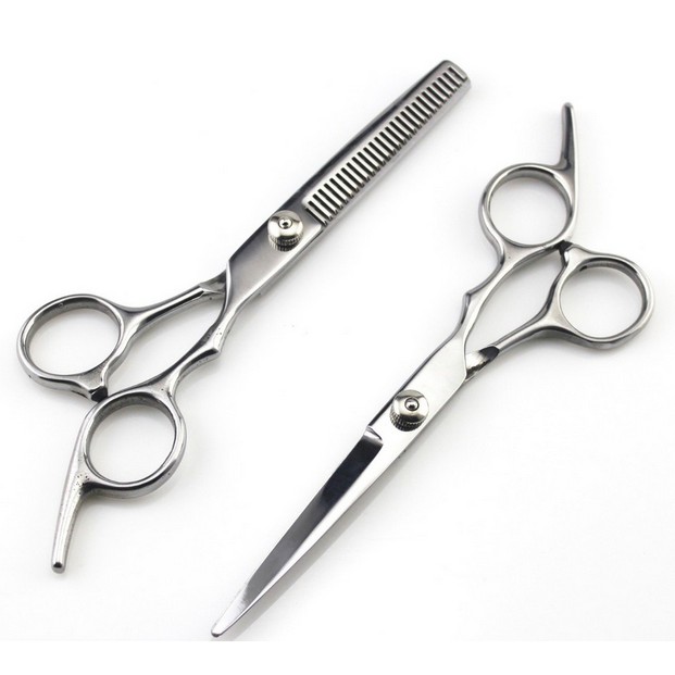 Kéo Cắt Tóc Và Tỉa Tóc Bằng Thép Không Gỉ Chất Lượng Cao 6.0