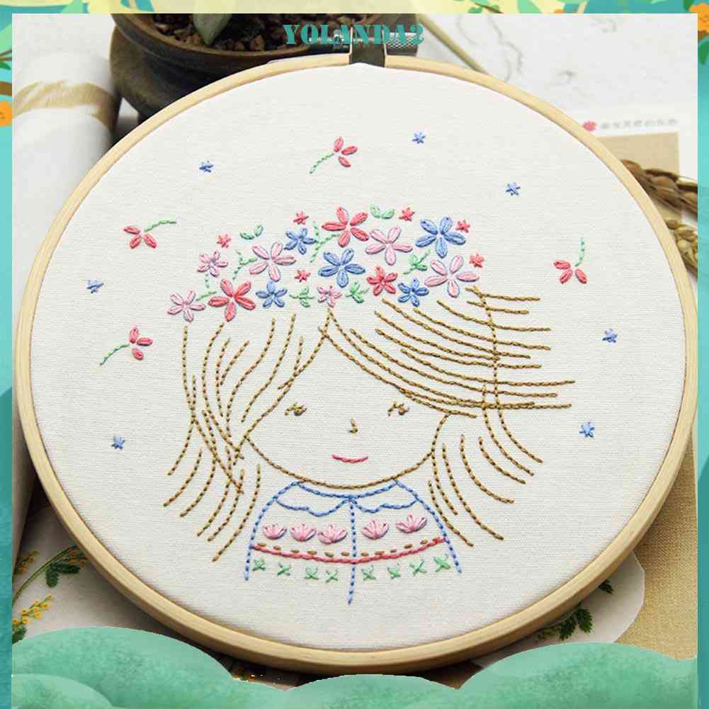 Bộ 5 Khung Thêu Thủ Công Bằng Tre