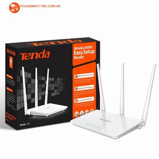 Bộ phát wifi Tenda F3 3 râu,bộ phát wifi cao cấp bảo hành chính hãng