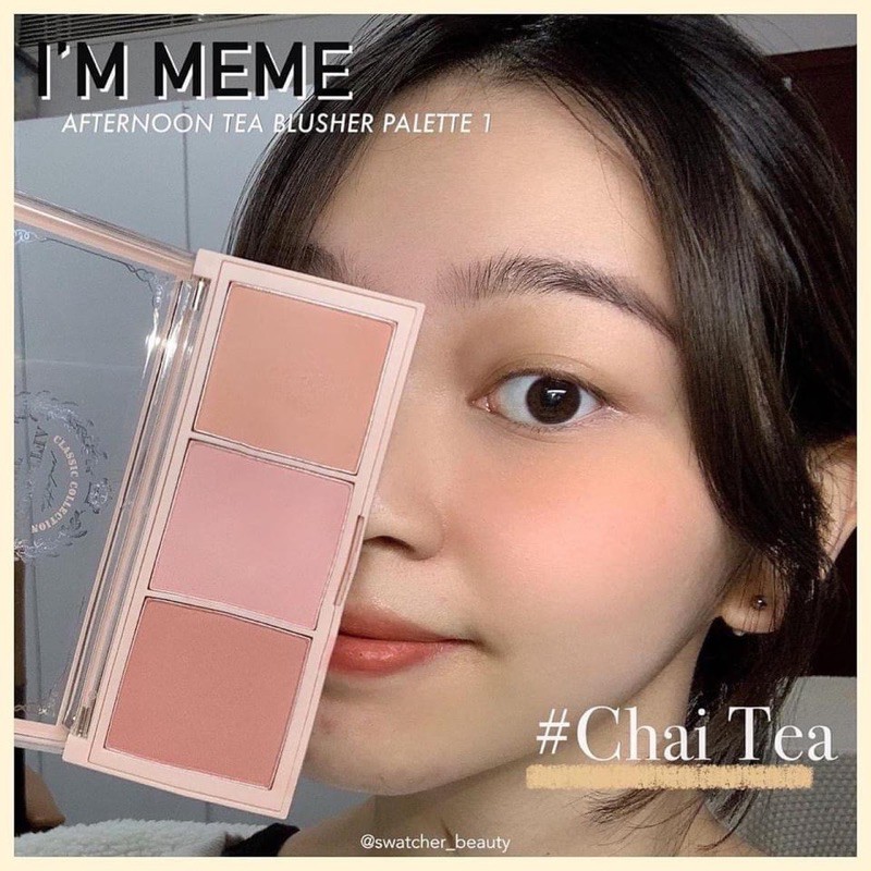 Phấn Má hồng 3in1 Afternoon Tea Blusher Palette Chai Tea