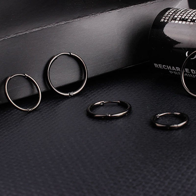 Bông tai làm từ thép titan phong cách hiphop cá tính