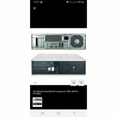 xác máy tính bàn hp đồng bộ 6000
