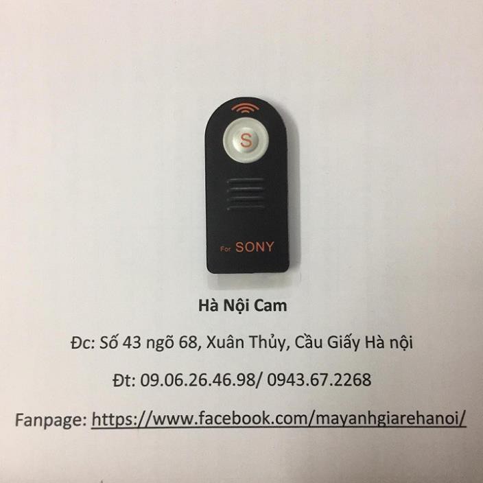 [Shoppe trợ giá ] Remote điều khiển chụp từ xa cho máy ảnh Sony