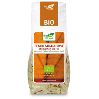 Hạnh nhân lát hữu cơ Bio Planet 100g