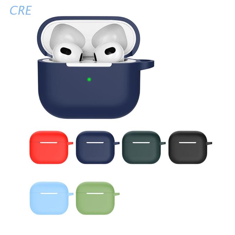 Vỏ bọc silicone bảo vệ hộp đựng tai nghe AirPods 3(2021)&lt;br&gt;