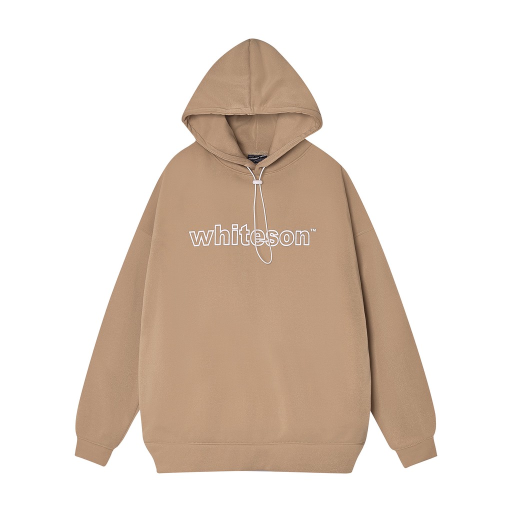 HOODIE "WSN LOGO SS1" BEIGE