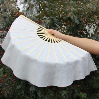 Quạt múa lụa loại ngắn, sẵn có