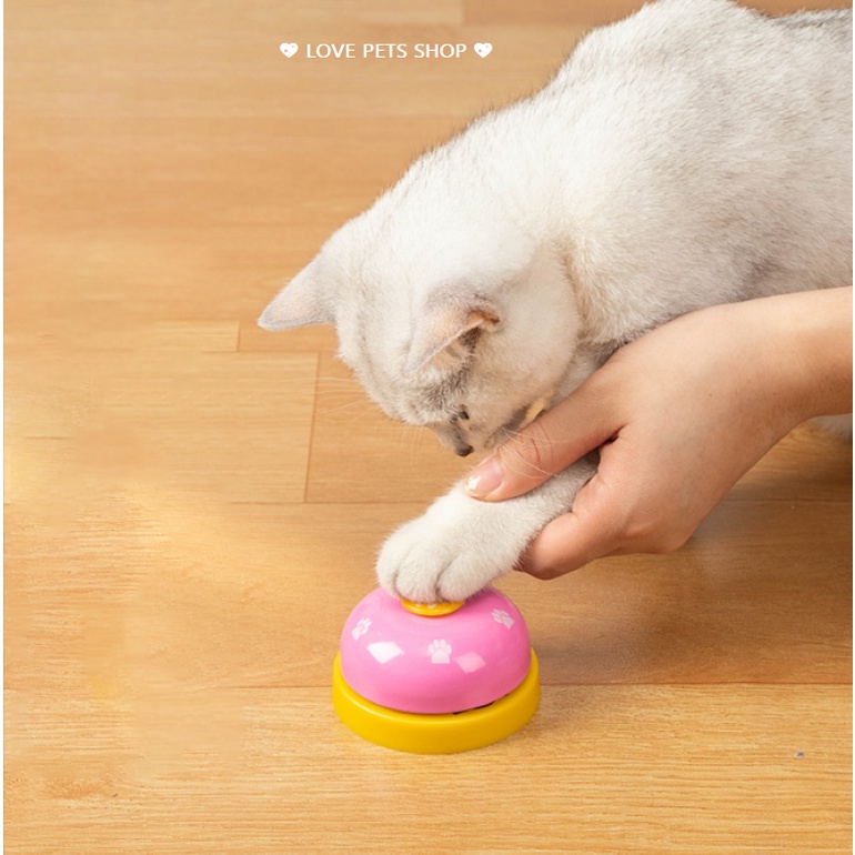 CHUÔNG BẤM HUẤN LUYỆN CHÓ MÈO - 💝LOVE PETS SHOP💝