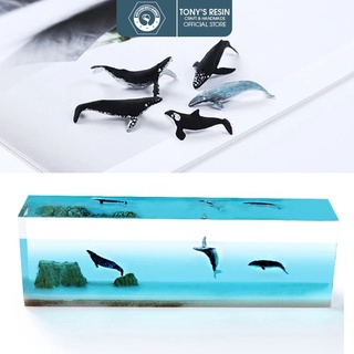 Mô hình cá voi 3d trắng dùng trang trí ,làm đèn ngủ resin