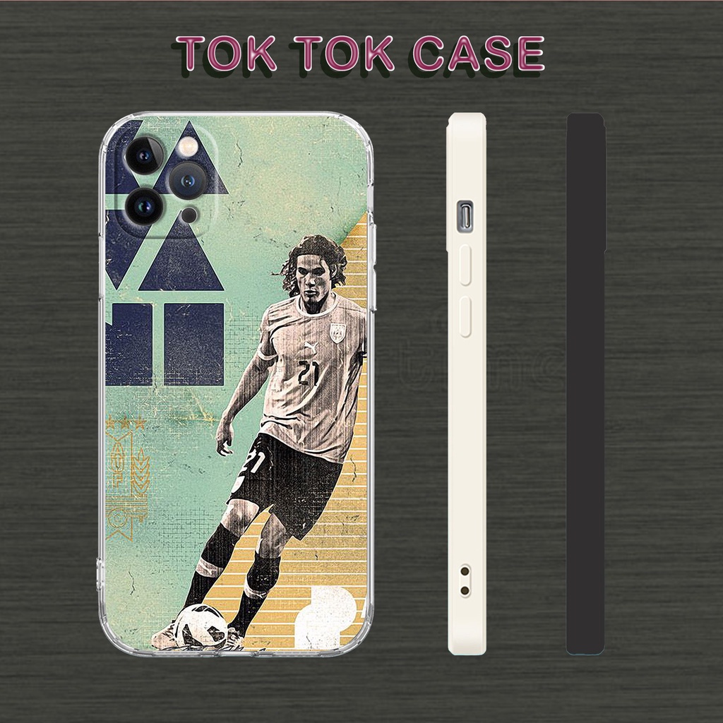Ốp lưng edison cavani lừa banh poster pro 13 11 12 promax 7 8 plus xs X Xr ART20222817