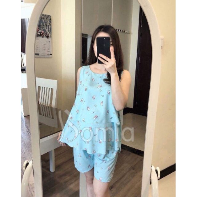 Bộ lanh đùi bà bầu đẹp