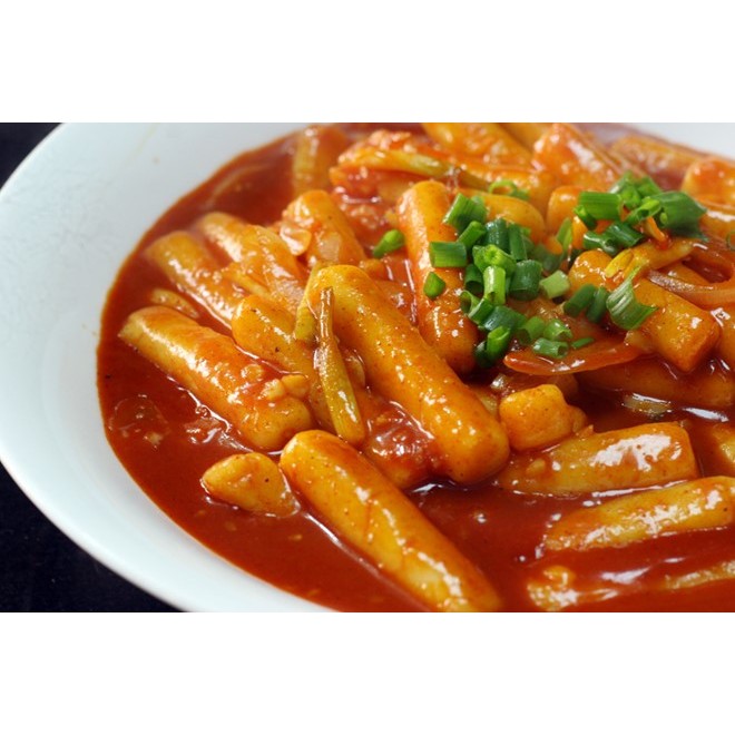 Combo 1 kg tokbokki kèm nước sốt, và bột phô mai Hàn quốc