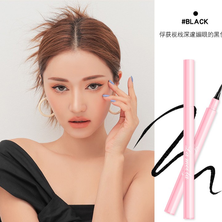 Bút kẻ mắt Lameila Nét Đậm Vỏ Hồng Chống Nước Hàng Nội Địa Trung | BigBuy360 - bigbuy360.vn