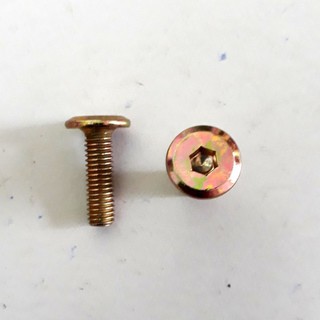 Combo 100 con bulong lục giác chìm đầu dẹt M6 dài 10,20,30,40,50,60,70mm