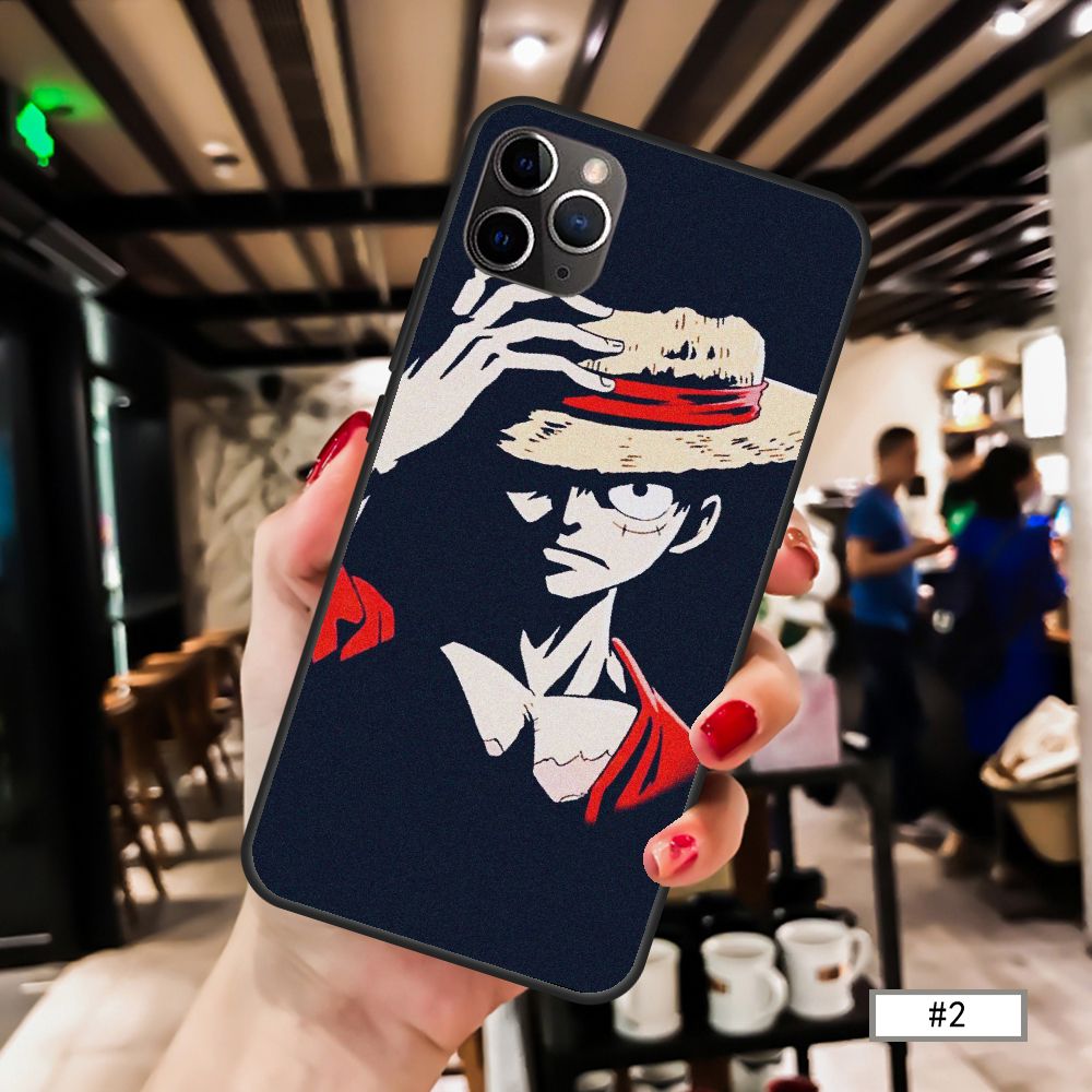 Ốp ỐpỐp iPhoneXS MAX 11 Pro max 11 XR X/XS 7/8 plus 6s Luffy One Piece Casing Soft Case Cover