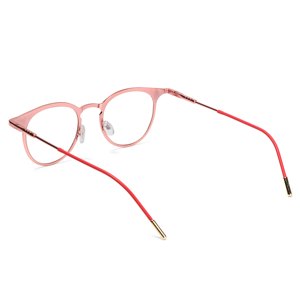 Mắt Kính Gọng Kim Loại Tròn Phong Cách Cổ Điển Thời Trang