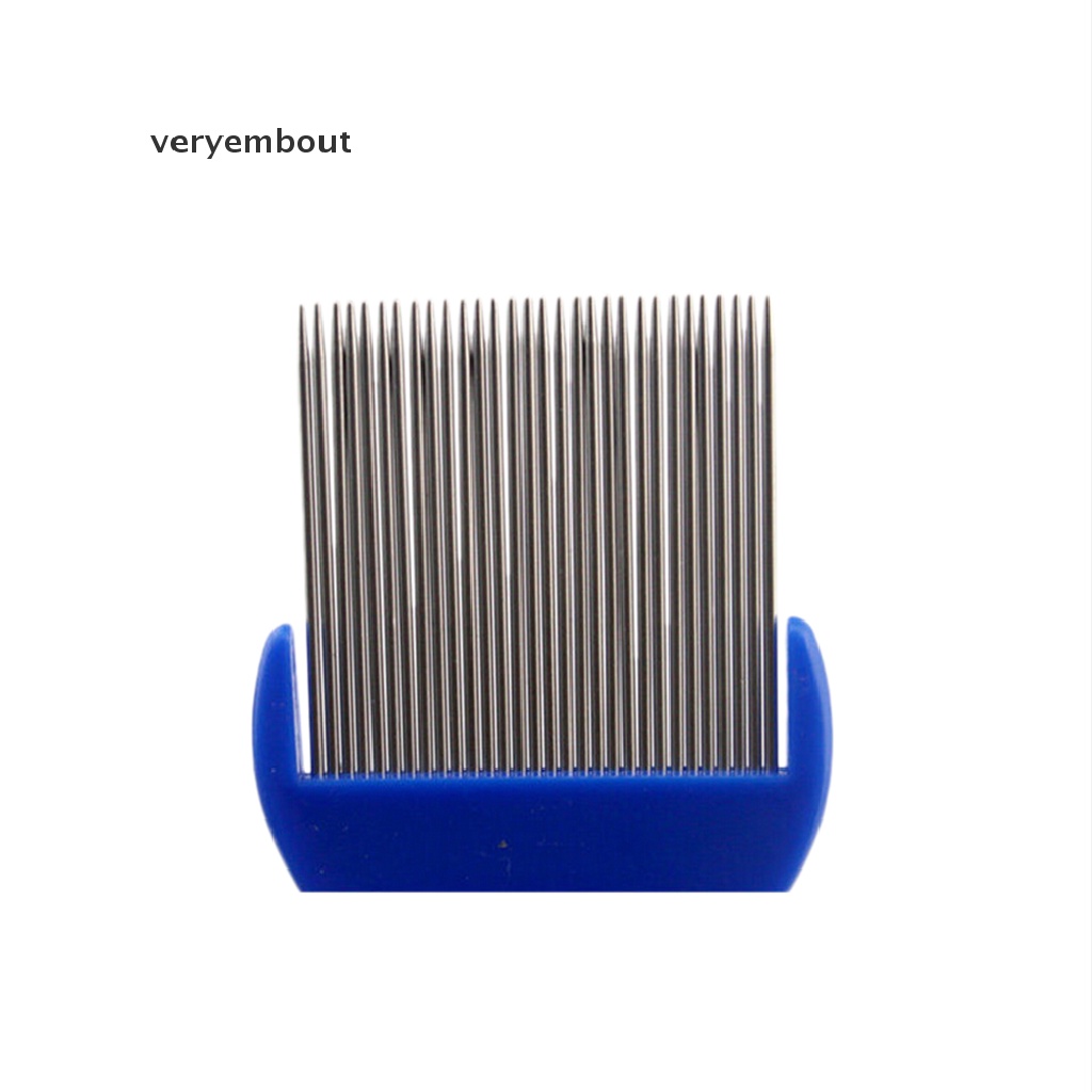 ut Hot Anoplura Flea Comb Cootie Stainless Steel Lice Comb for Children Flea Comb n