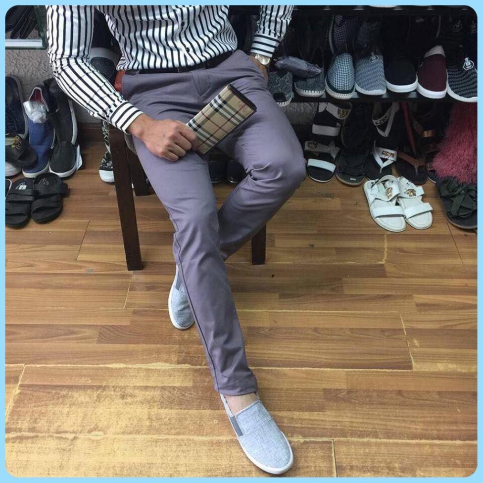 Quần kaki - Quần kaki nam đẹp - Chất liệu kaki mềm mịn, dày dặn, co giãn tốt, mặc cực kỳ thoải mái, dáng côn trẻ trung