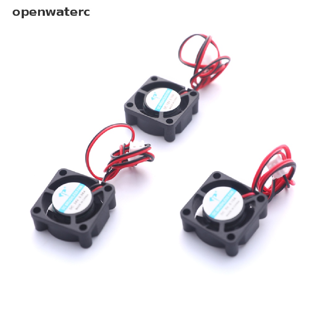 Set 2 Quạt Tản Nhiệt Mini 12V 25mm 2510 25x25x10mm 2-pin DC