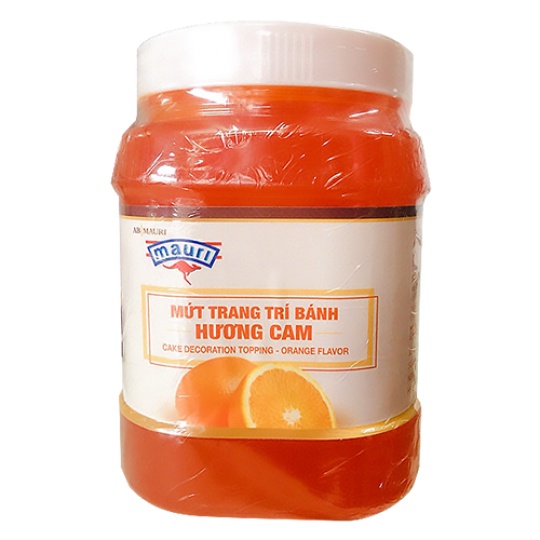 Mứt cam trang trí bánh Mauri 1kg