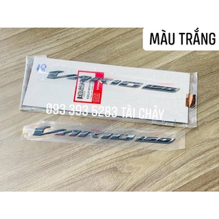 Tem vario 150 màu trắng chính hãng đời 2018 - 2020