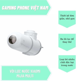 Máy lọc nước tại vòi Xiaomi Mijia MUL11 tặng kèm 3 lõi lọc