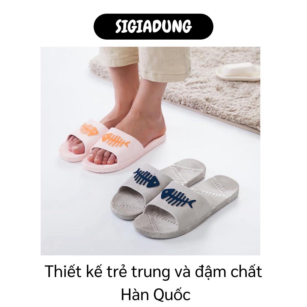 [SGD] Dép Đi Trong Nhà - Dép Quai Ngang Hình Xương Cá Đáng Yêu, Mềm Mại Và Êm Ái 8869