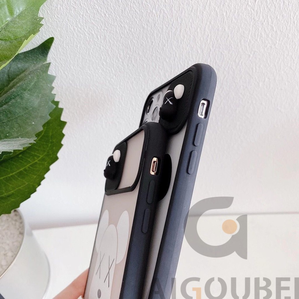 Ốp Điện Thoại Có Nắp Trượt Bảo Vệ Camera In Hình Gấu Dành Cho Iphone 7 7p 8 8p X Xr Xs Max 11 Pro Max Max 12 Pro Max | BigBuy360 - bigbuy360.vn