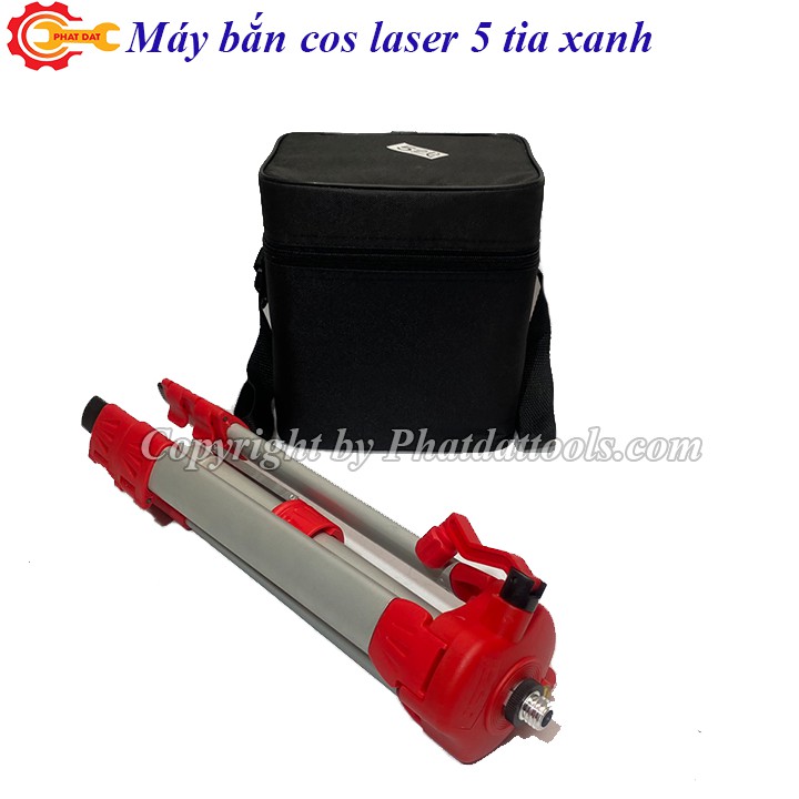 Máy bắn cos laser 5 tia xanh giá rẻ-Máy thăng bằng Laser pin khủng 5800mAh