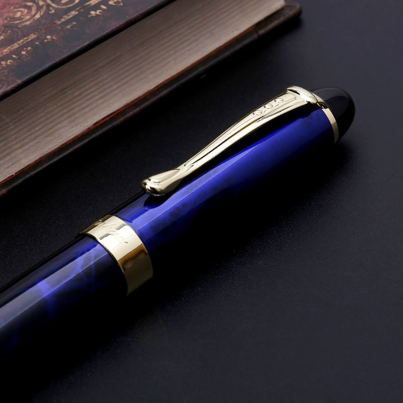 Shwnee Jinhao X450 Luxury Men's Fountain Pen Business Student 0.5mm Extra Fine Nib Calligraphy Office Supply Writing Tool